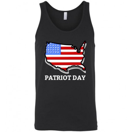 patriot day black sleeveless men