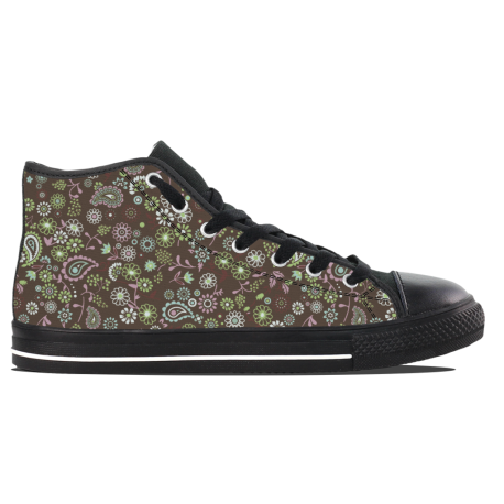 Paisley n Flowers - Womens Hightop