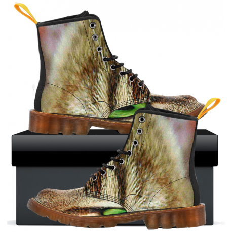 Cat Eyes - Mens Canvas Boots