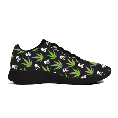 Weed Pattern - Mens Sneakers