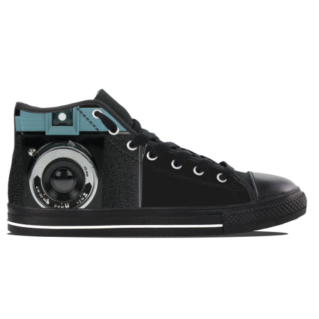 Vintage Camera - Mens Hightop