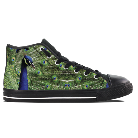 Peacock Feather - Mens Hightop