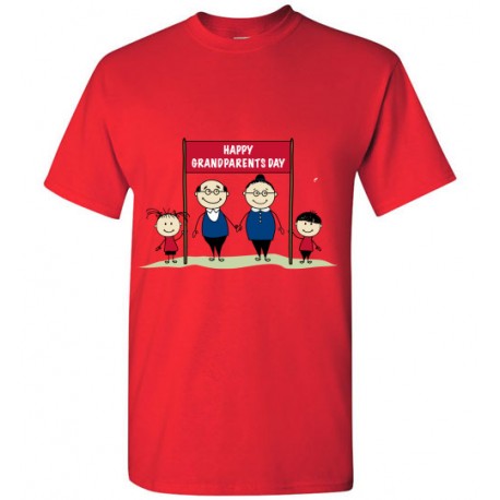 Gildan Short-Sleeve T-Shirt in Red
