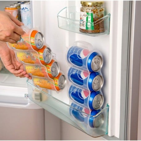 Soda Cans Plastic Fridge Organizer