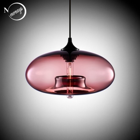 Nordic Modern hanging Glass Pendant Light Fixture