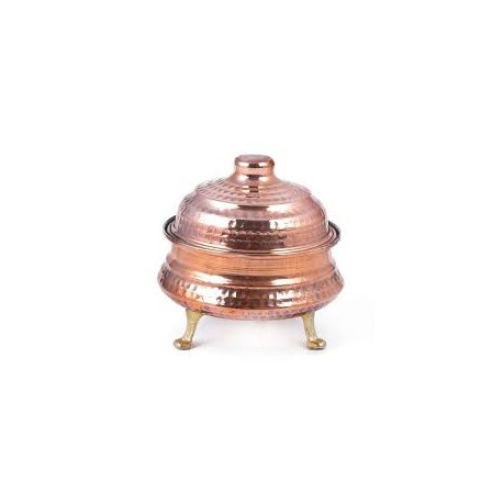 Turkish Copper Sugar Seasoning Spice Bowl Canister