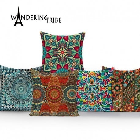 Geometric Pillow Cushion Covers