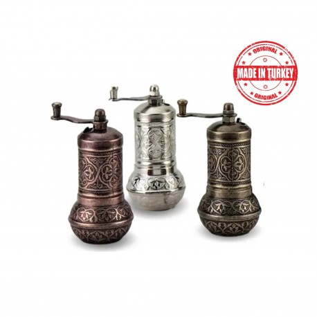 Antique Copper Coffee Hand Grinder