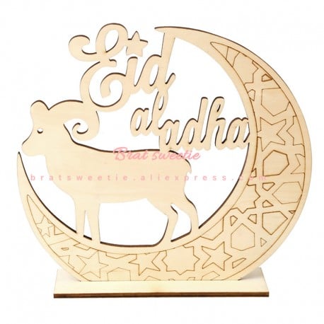 Ramadan Eid Wooden Decoration