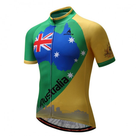MILOTO Cycling Jersey Tops Summer Racing Cycling Clothing