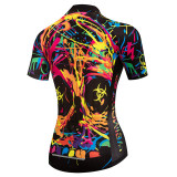 Weimostar Colorful Cycling Jersey Women Mountain Road Bike Cycling Shirt Team Bicycle.