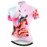 Weimostar Colorful Cycling Jersey Women Mountain Road Bike Cycling Shirt Team Bicycle.