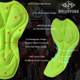 Siilenyond Cycling Shorts Men Summer 3D Gel Pad Cycling Bike Shorts