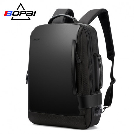 Quality Expanded Backpack Men's Laptop size 15.6 Inch - USB Charge  Water Repellent