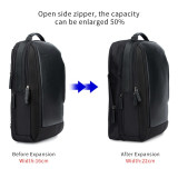 Quality Expanded Backpack Men's Laptop size 15.6 Inch - USB Charge  Water Repellent