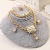 Dubai Gold Jewelry Sets - Crystal - Rhinestone