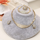 Dubai Gold Jewelry Sets - Crystal - Rhinestone