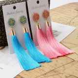 Bohemian Long Tassel Earrings for Women Vintage Statement Drop Earrings