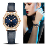 Women Luxury Watch Reloj Mujer MEGIR Twinkly Small Women Watches Rose Gold