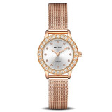 Women Luxury Watch Reloj Mujer MEGIR Twinkly Small Women Watches Rose Gold