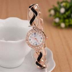 New Brand JW Bracelet Luxury Crystal Dress Wristwatches Women's Fashion Quartz Watch