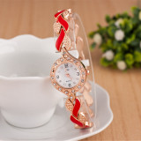 New Brand JW Bracelet Luxury Crystal Dress Wristwatches Women's Fashion Quartz Watch