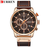 Top Brand Luxury Chronograph Quartz Watch For Men Sports CURREN