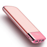 30000mah External Battery 2 USB LED Powerbank for Mobile Devices