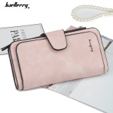 Baellerry Brand Wallet Scrub Leather Lady Purses High Quality