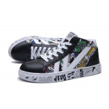 Male Latest Fashion Unique POD Pattern Printed Lace Up High Sneakers Cool Selection Available