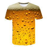 Men's 3d digital printing T-shirt collection