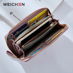 Ladies Long Clutch Wallet - Large Capacity - Phone Pocket - Card Holder