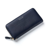 Ladies Long Clutch Wallet - Large Capacity - Phone Pocket - Card Holder