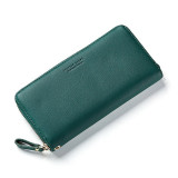 Ladies Long Clutch Wallet - Large Capacity - Phone Pocket - Card Holder