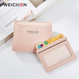 Ladies Wallets With Individual ID Card Holder Zipper Coin Pocket