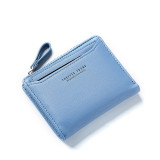 Ladies Wallets With Individual ID Card Holder Zipper Coin Pocket