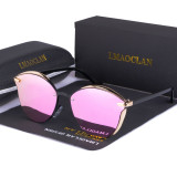 Polarized Sunglasses Luxury Fashion Cat Eye Ladies Vintage Brand