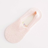 5 Pair Pack Ladies Lace Invisible Socks Breathable Elastic Low Cut Anti-Slip
