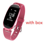 S3 Bluetooth Smart Watch Women's Bracelet Band - Heart Rate Monitor - Fitness Tracker - For Android - IOS