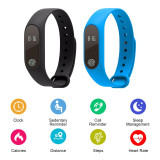 New Release Bluetooth M2 Waterproof Ladies Smart Bracelet