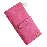 Fashion Luxury Brand Women Wallets Matte Leather Wallet Coin Purse Card Holder.