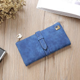 Fashion Luxury Brand Women Wallets Matte Leather Wallet Coin Purse Card Holder.