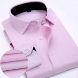 New Arrival mens quality brand dress shirts soft Long sleeve