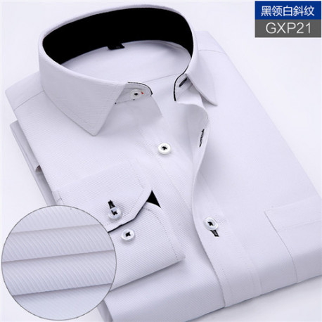 New Arrival mens quality brand dress shirts soft Long sleeve