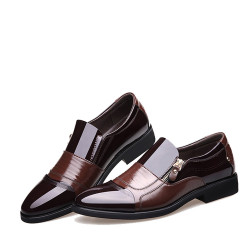 New Spring Fashion Oxford Business Men Shoes Genuine Leather