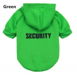 Security Cat Clothes Pet Cat Coats Jacket Hoodies For Cats Outfit Warm Pet Clothing.