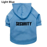 Security Cat Clothes Pet Cat Coats Jacket Hoodies For Cats Outfit Warm Pet Clothing.