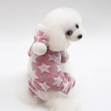 Winter Dog Clothes for Small Dogs Warm Flannel Clothing Dog Coat Jacket Hoodies Outfit for Chihuahua/Poodles