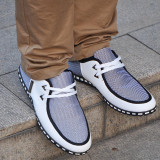 Latest Fashion  Men's Leather Loafers Slip On Casual Shoes.