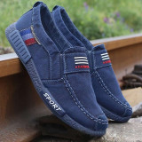 Casual Canvas Breathable Shoes For Men Chaussure Homme.